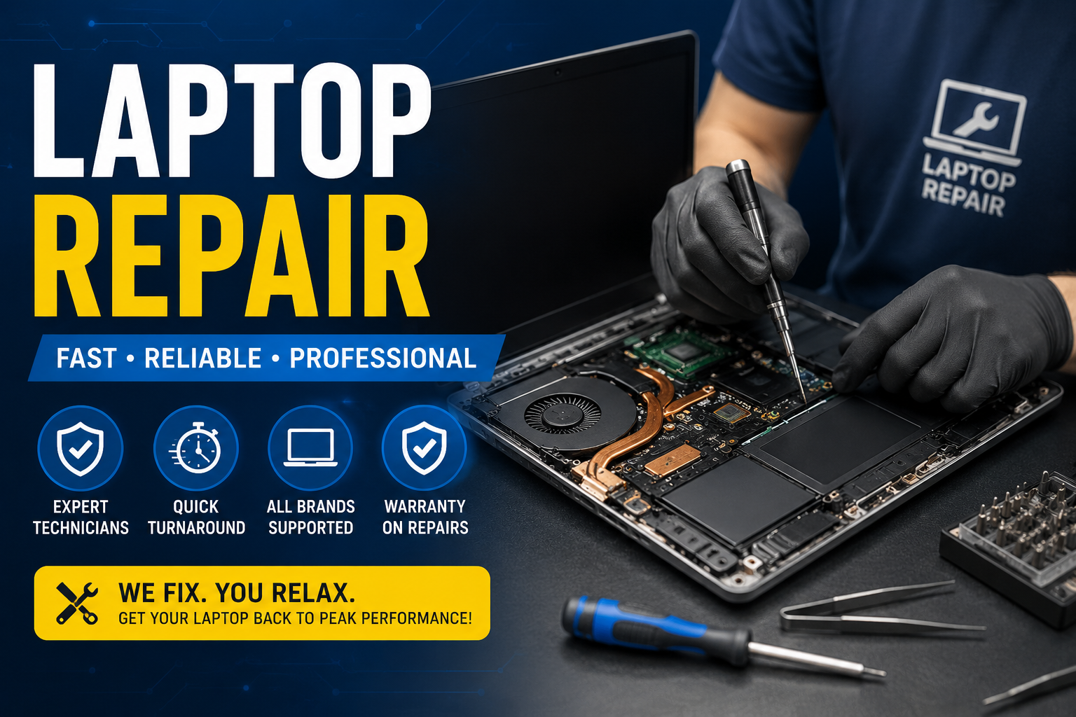 Laptop Repair Faster