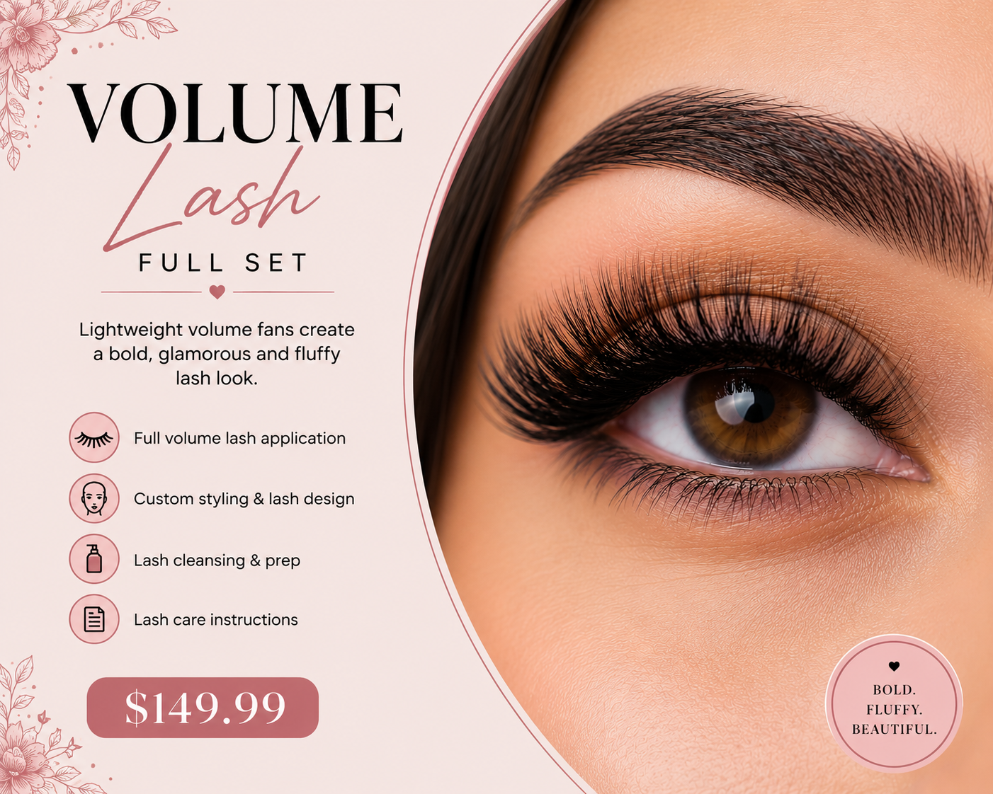 Volume Lash Full Set
